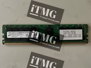S26361-F4083-L332 (MTA36ASF4G72PZ-2G9E2VI) Fujitsu 32GB (1x32GB) 2Rx4 DDR4-2933Y - Picture 1 of 1