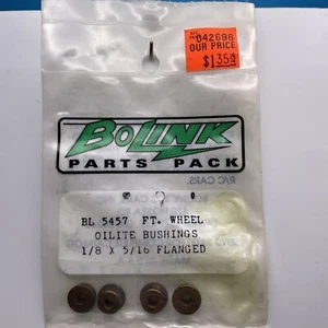 Vintage Bolink BL5457 1/8”x5/16” Flanged Oilite Front Wheel Bushings Legends etc - Picture 1 of 1