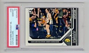 CAITLIN CLARK 2023 Panini Instant #48 NCAA D1 Scoring Record PSA 10 ROY 1/5000 - Picture 1 of 2