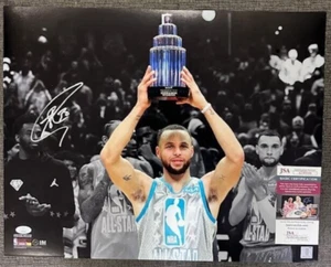 STEPHEN CURRY SIGNED AUTO 16X20 ALL-STAR PHOTO JSA AT89506 GOLDEN STATE WARRIORS - Picture 1 of 1
