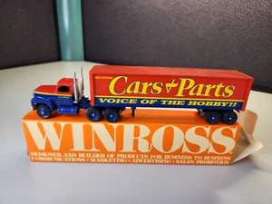 Winross Cars & Parts Magazine Truck, Tractor Trailer In Original Box - Picture 1 of 6
