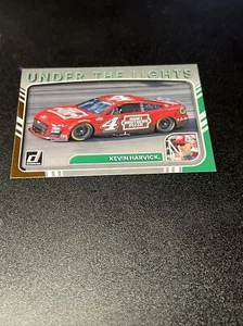 KEVIN HARVICK 2023 DONRUSS RACING UNDER THE LIGHTS HOLOGRAPHIC CARD 107/199 - Picture 1 of 2