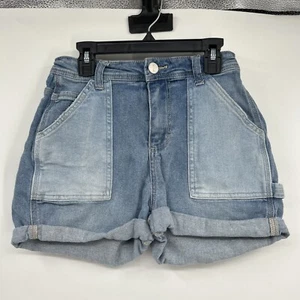 Banjara Jeansshorts Damen Gr. 1/24 zweifarbig blau Denim Bündchen Eingrifftaschen - Bild 1 von 8