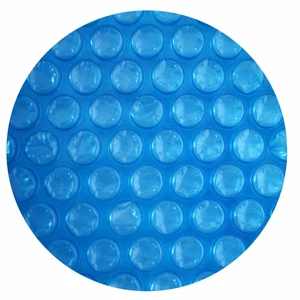 Solarplane Rund 400cm light-blue 400µm Erwärmung Solarfolie Isolierung Pool - Bild 1 von 2