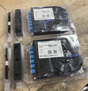 CCH Pigtail Splice Cassette 24 F, LC UPC duplex, Single mode (CCH-CS24-A9-P00RE) - Afbeelding 1 van 6