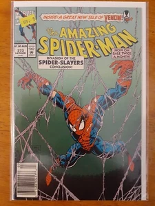 AMAZING SPIDERMAN #373  9+ GRADE. NEWSTAND EDITION. AUSTRALIAN PRICE VARIANT. - Picture 1 of 8