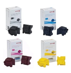8x Original INK WAX Stick XEROX ColorQube 8700 8900 / 108R00998 -108R00995 Tinte - Bild 1 von 2