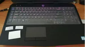 Keyboard Skin Protector For Dell Alienware 17 R2/ R3/ R4/R5 (Multimedia button) - Picture 1 of 4