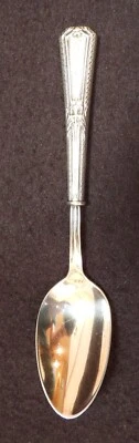 Rare Antique Stearnes Co. Sterling Silver Teaspoon Spoon .7 OZ - 5.5" long - Image 1 of 4