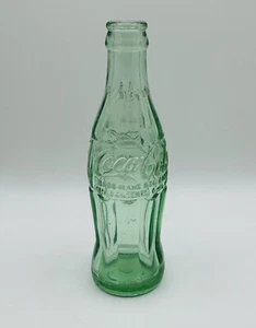Vintage 1960s COCA COLA Bottle 10 oz Green Glass - Picture 1 of 4