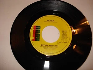 ESTHER PHILLIPS Fever /All We Know ~ KUDU R&B ~NORTHERN SOUL VG+ STOCK COPIES!! - Picture 1 of 2