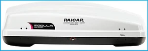 Autokofferraumbox Dachgepäckträger Modula Ciao Lt 430 weiß - Bild 1 von 1