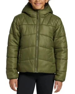 DICK’S Sporting Goods Girls' Insulated Jacket, Large- Inky Olive - Picture 1 of 5