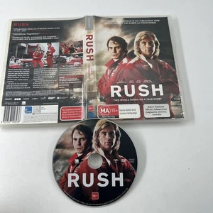 Rush (DVD, 2013) PAL Region 4 (Chris Hemsworth , Daniel Bruhl, Olivia Wilde) - Picture 1 of 1