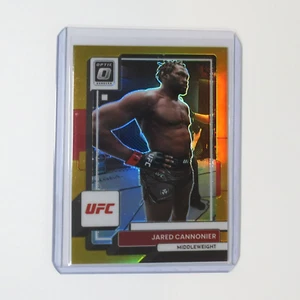 Donruss Optic UFC Gold Prizm #25 Jared Cannonier 2023 peso mediano 7/10 - Imagen 1 de 3
