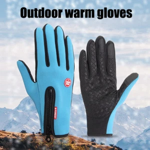 Guanti Caldi Outdoor Termici Antivento Sci Guanti per Tempo Freddo Uomo Donna - Foto 1 di 13