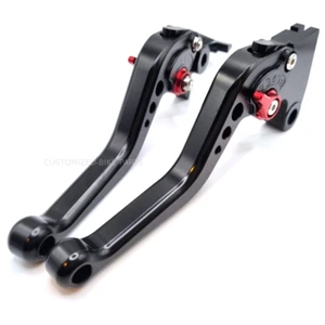 Short Black Clutch & Brake Levers - Triumph Speed Triple 2004-2007 - Picture 1 of 3