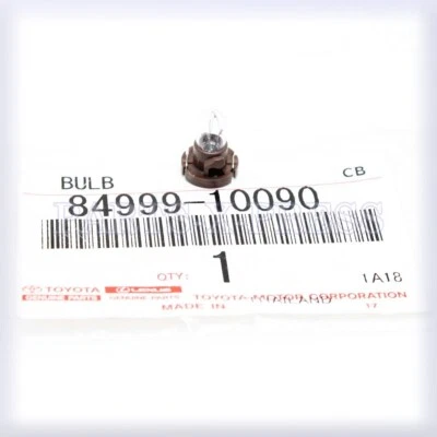84999-10090 NEW GENUINE OEM TOYOTA CAMRY CRESSIDA  COROLLA  INDICATOR LIGHT BULB - Image 1 of 4