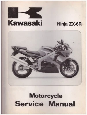 Manual De Oficina - Service Manual - Kawasaki Ninja ZX-6R 1998 99924-1226-01 - Imagen 1 de 2