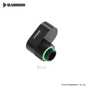 Barrow 360° Rotation Offset Adapter G1/4'' 15mm Male To Female Extender Fittings - Afbeelding 1 van 6