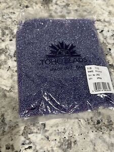 TOHO Round 11/0 Seed Beads 250g Package Inside Color Aqua/Purple Lined TR-11-252