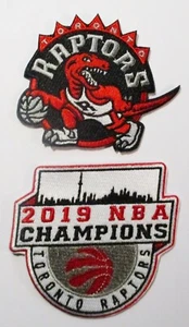 1) Patch ricamata NBA CHAMPIONS TORONTO RAPTORS 2019 + TOPPA LOGO # 128 L@@K - Foto 1 di 1