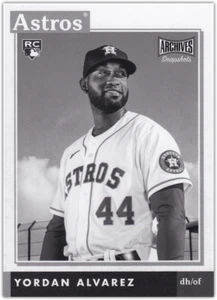 Topps Archives Snapshots 2020 béisbol blanco y negro paralelos - Imagen 1 de 3