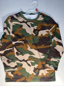 Wonder Nation - Kids Boy Long Sleeve Shirt Size M (8) camouflage - Picture 1 of 12