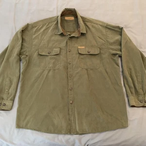 ClearWater Outfitters Shirt Mens XL Green Button Down Long Sleeve Outdoor Work - Picture 1 of 7