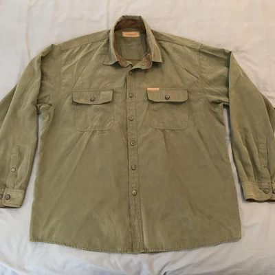 ClearWater Outfitters Shirt Mens XL Green Button Down Long Sleeve Outdoor Work - Image 1 of 4