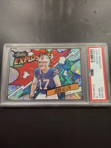 2024 Panini Absolute Josh Allen Explosive #EXJAN PSA 8 NM-MT - Picture 1 of 2