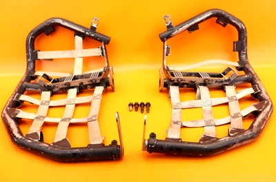 2004 - 2009 Yamaha YFZ450 Nerf Bars Foot Pegs Heel Guards Foto 1 de 4