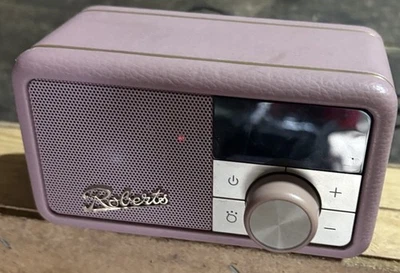 Roberts Revival Petite DAB/FM Bluetooth Radio. Dusty Pink - Image 1 of 4