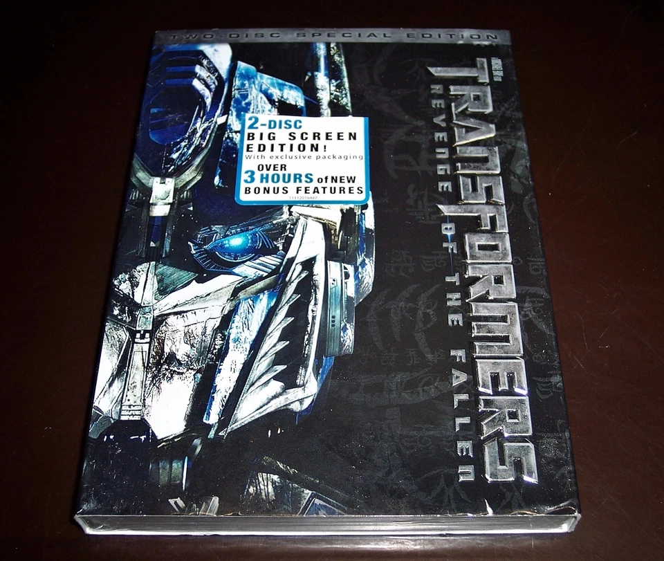 Transformers DVD Revenge of The Fallen 2 Disc Big Screen Edition 3 Hr. Bonus NIB - Image 1 of 1