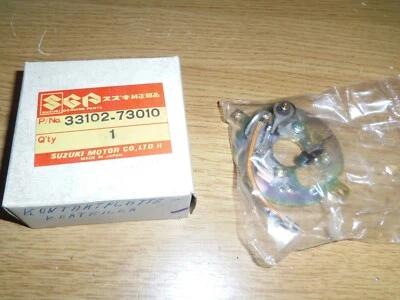 Suzuki LJ80 Piastra di contatto distributore accensione NOS Suzuki OEM 33102-73010 (1012) - Immagine 1 di 2