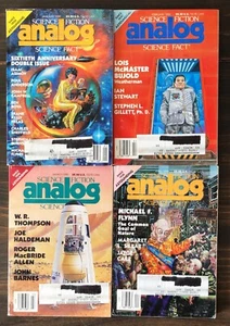 Analog Science Fiction & Science Fact Magazine, 1990 Lot Of 13 - Picture 1 of 8