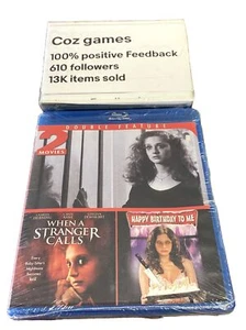 When a Stranger Calls & Happy Birthday to Me Blu-ray 2013 Region A Brand New - Picture 1 of 2