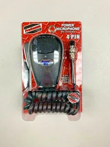 PROCOMM PSM4PM CB RADIO POWER MIKROFON RĘCZNY 4 PIN DO COBRA UNIDEN - Zdjęcie 1 z 2