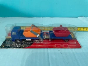 Majorette Series 300 Dump Truck and Dump Trailer Metal - Picture 1 of 8