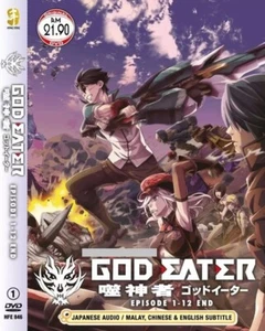 God Eater Complete TV Series Japanese Anime DVD Free Ship English Sub Region All - Picture 1 of 7