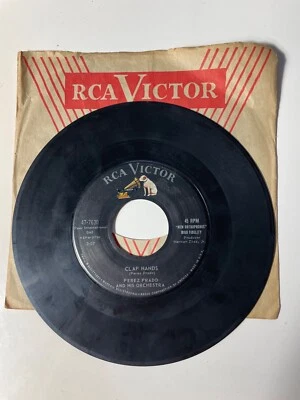 Vinyl Jazz Perez Prado & His Orchestra Clap Hands / Divina 7" Single 1959 Latin  - Image 1 of 2