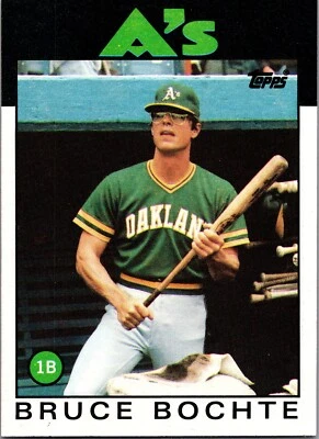 1986 Topps - Bruce Bochte #378 - Image 1 of 2