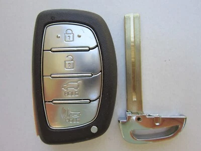 OEM 2018-2021 HYUNDAI TUCSON CHAVEIRO INTELIGENTE CONTROLE REMOTO SEM CHAVE 95440-D3510 DESBLOQUEADO - Imagem 1 de 4