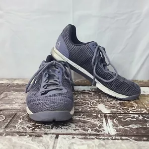 Scarpe sneakers Reebok donna taglia 9,5 velocità TR Flexweave DV9562 blu nero - Foto 1 di 10