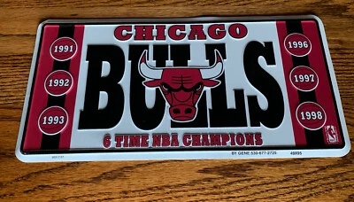 CHICAGO BULLS NBA 6 VECES NBA CHAMPIONS Foto 1 de 4