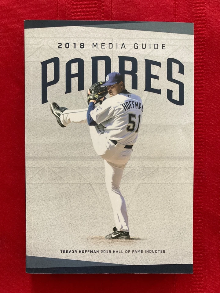 2018 MLB San Diego Padres media guide / Galvis / Hoffman / Meyers / Renfroe - Image 1 of 1