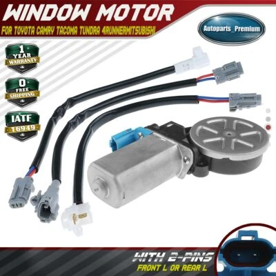 Nuevo motor elevador de ventana eléctrico izquierdo para Toyota Tacoma Tundra 4Runner Camry Sienna Foto 1 de 4