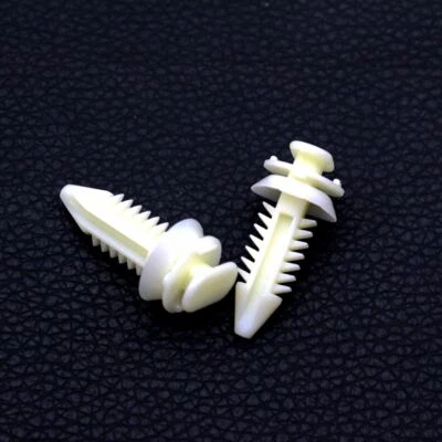 10X Clips de panel de moldura de puerta para camioneta GM Chevrolet Silverado 1500 C3500 GMC Chevy Foto 1 de 4