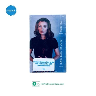 Tori Amos - Silent All These Years Single Cassette Tape (1997) w/Hype SEALED - Image 1 of 4
