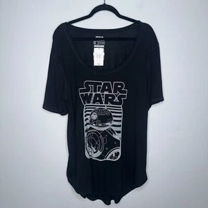 Star Wars Women’s BB8 Short Sleeve Graphic T Shirt Size 1X NWT - Picture 1 of 4